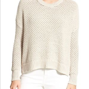 Madewell French quarter pullover sweater.